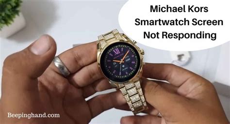 michael kors smartwatch reparieren|michael kors jewelry repair.